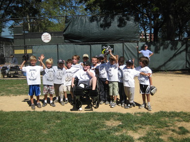 Baseball Game Birthday T-Shirt Photo