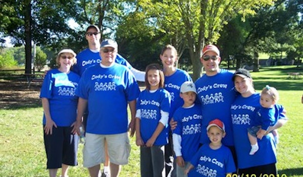 Cody's Crew  The Family Walk For Day One Network T-Shirt Photo