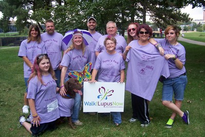 Walk For Lupus Now 2010 T-Shirt Photo