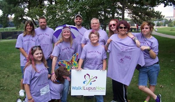 Walk For Lupus Now 2010 T-Shirt Photo