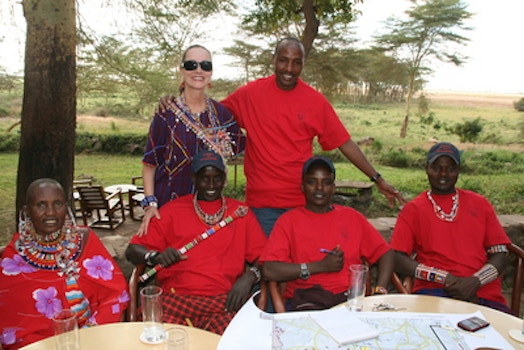 Amboseli Maasai Advisory Board T-Shirt Photo