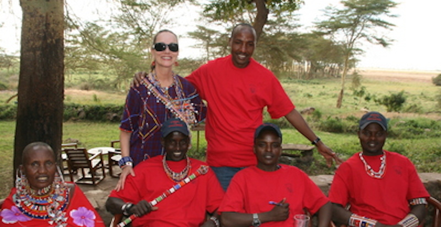 Amboseli Maasai Advisory Board T-Shirt Photo