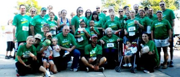 Rolling Deep At Miles For Melanoma 5k T-Shirt Photo