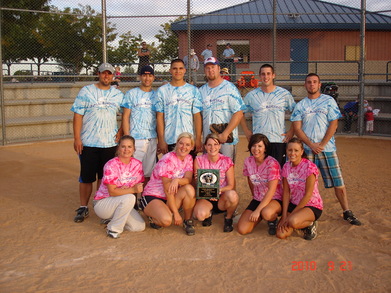 2010 Fall Softball (Division C) Champions T-Shirt Photo
