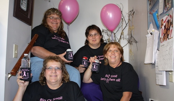 Doniphan County Home Health Raises A Koozie To Breast Cancer T-Shirt Photo