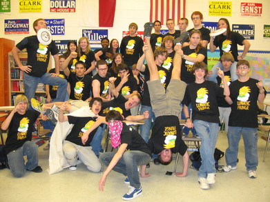 Lunatic Fringe Ultimate Frisbee 06 07 T-Shirt Photo