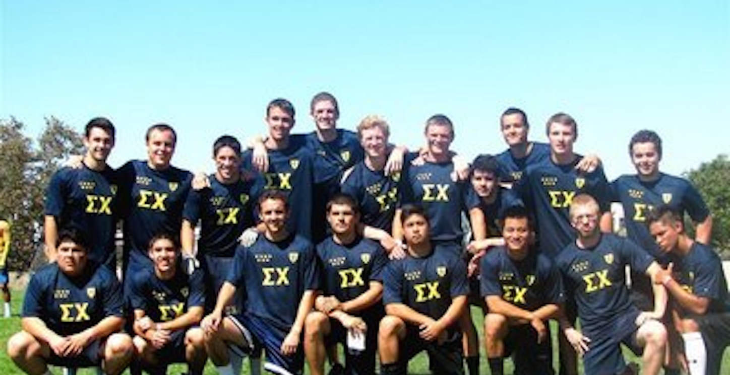 Sigma Chi Football Team, Loyola Marymount T-Shirt Photo