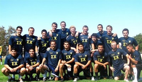 Sigma Chi Football Team, Loyola Marymount T-Shirt Photo