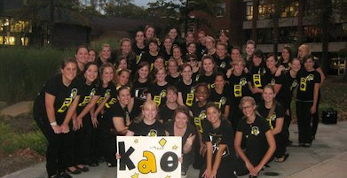Picture of Kappa Alpha Theta: Greek Sing Champions! Custom T-Shirt Design Kappa Alpha Theta: Greek Sing Champions! T-Shirt Photo