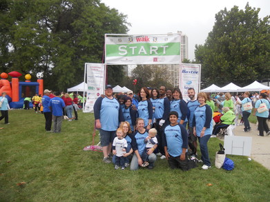 Team Talecris Illinois @ Hemophilia Walk Chicago T-Shirt Photo