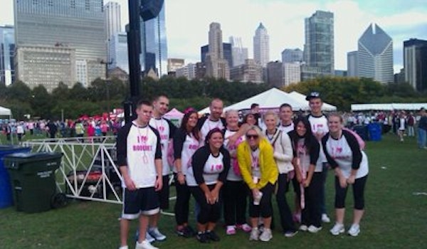 Picture of Team Theresa's Tatas! Custom T-Shirt Design Team Theresa's Tatas! T-Shirt Photo