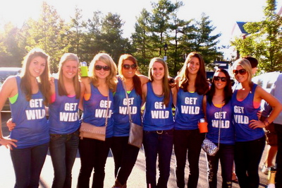 Unh Homecoming 2010   Get Wild T-Shirt Photo