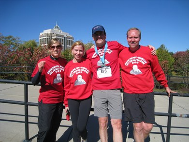 Running For Pops Against Als T-Shirt Photo