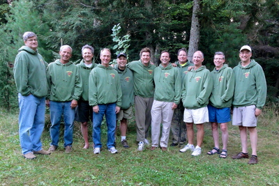 High School Guys Weekend In The Woods T-Shirt Photo