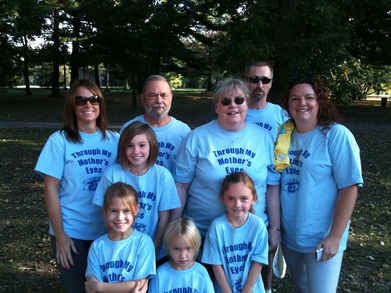 Team: Through My Mother's Eyes T-Shirt Photo