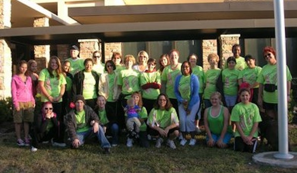 Picture of Making Strides Against Breast Cancer Laurie's Leapin' Legs Custom T-Shirt Design Making Strides Against Breast Cancer Laurie's Leapin' Legs T-Shirt Photo