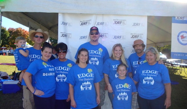Edge Out Diabetes Team T-Shirt Photo