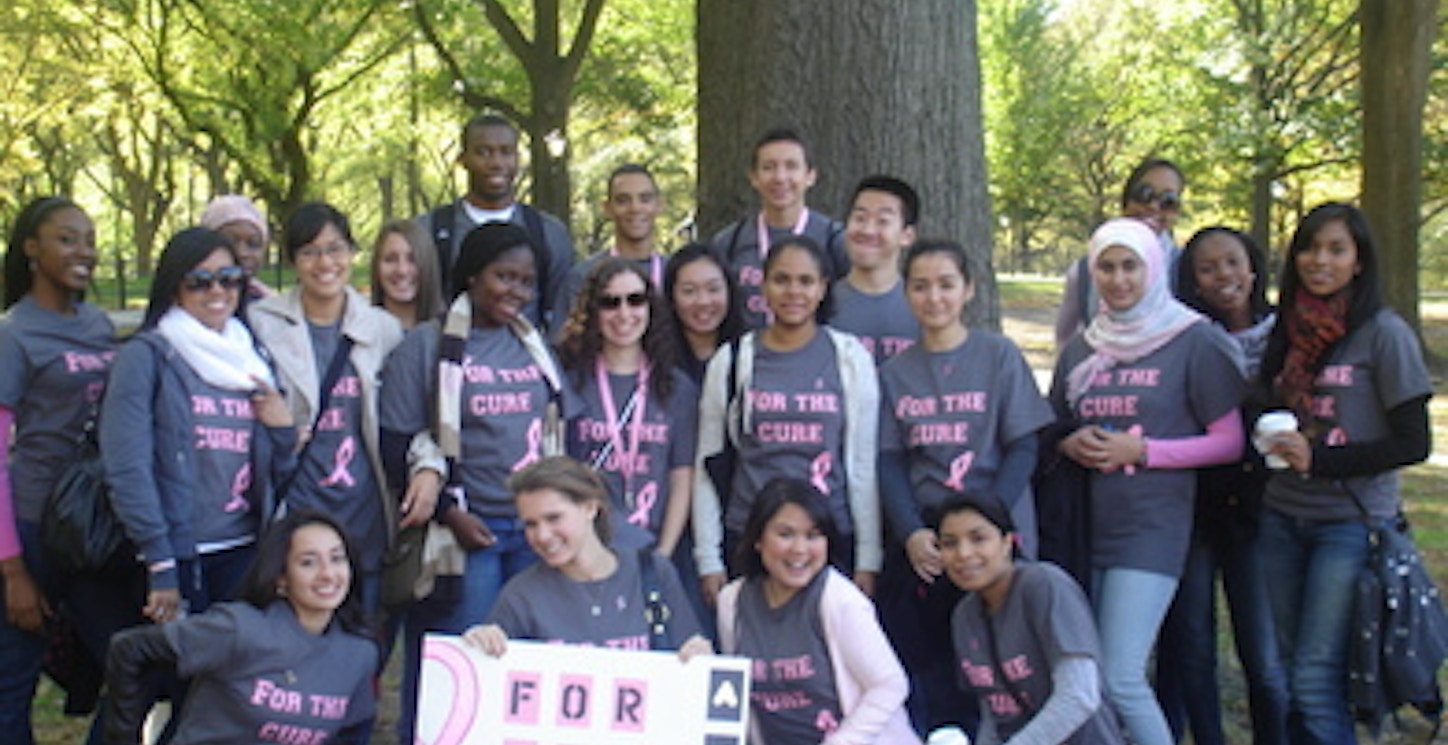 Amwa Makes Strides Against Breast Cancer T-Shirt Photo