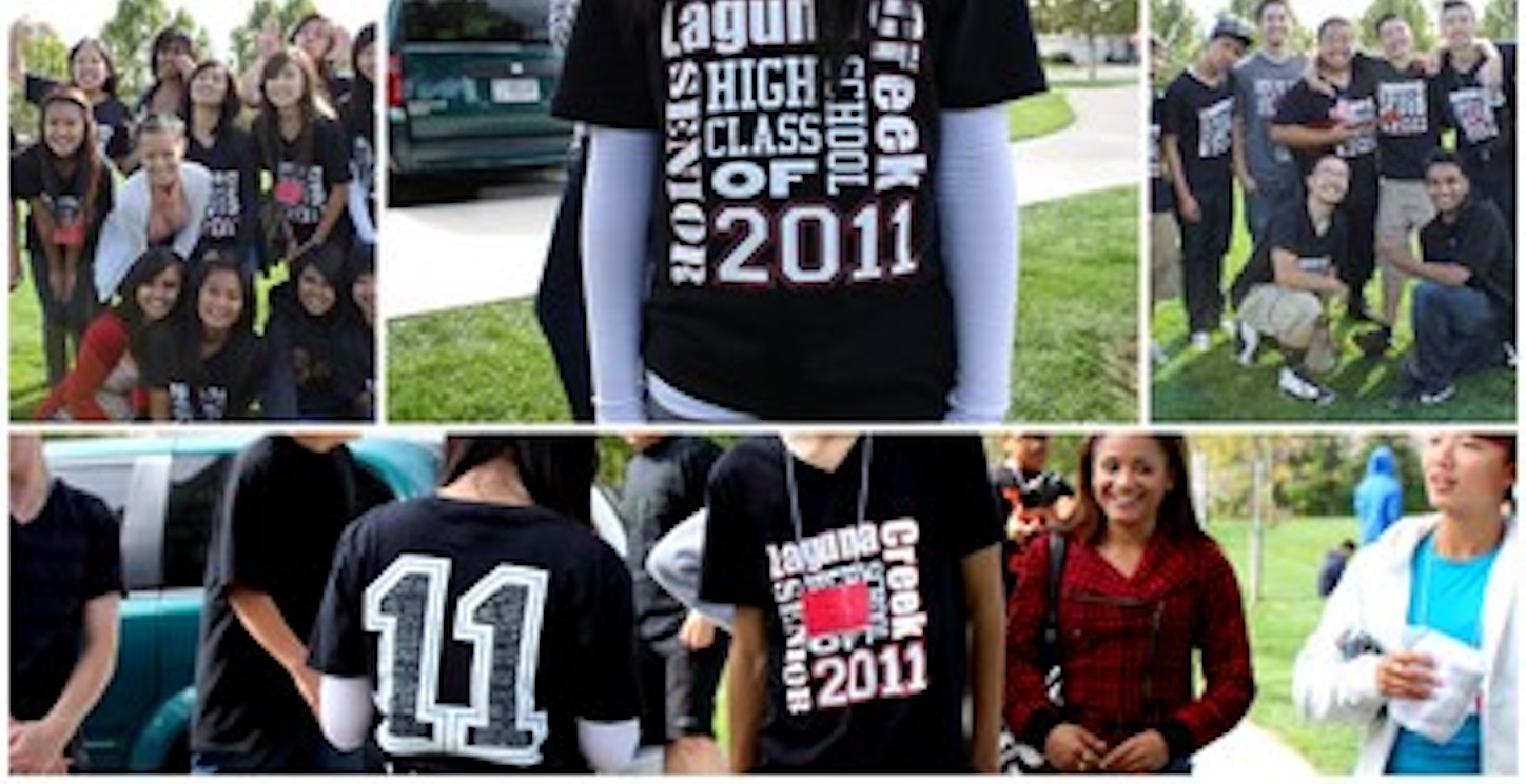 Laguna Creek High Seniors T-Shirt Photo