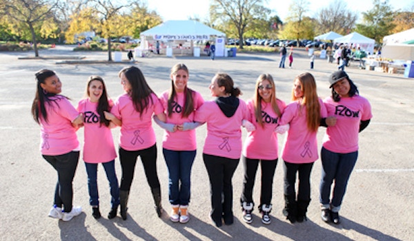 Flow   Making Strides Against Breast Cancer T-Shirt Photo