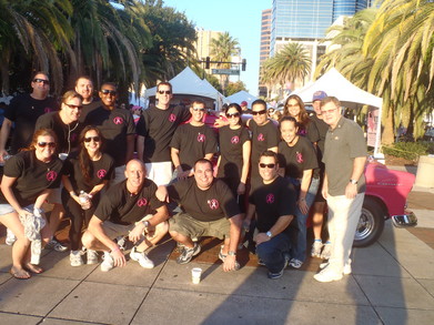 Making Strides Against Breast Cancer T-Shirt Photo