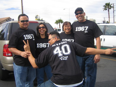 Al's 40th T-Shirt Photo