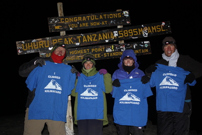 Mt. Kilimanjaro Summit T-Shirt Photo