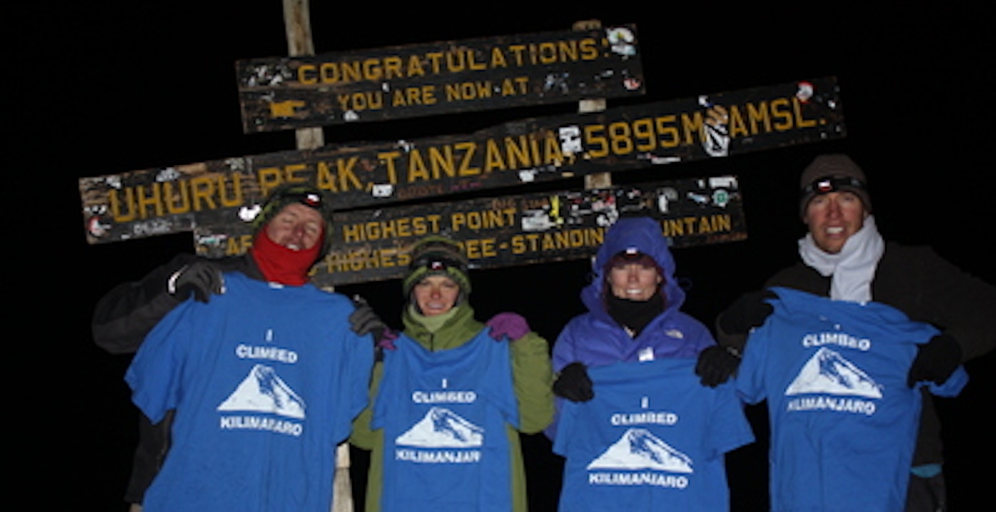 Mt. Kilimanjaro Summit T-Shirt Photo