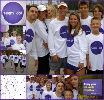 Team Dot Alzheimer's Memory Walk T-Shirt Photo