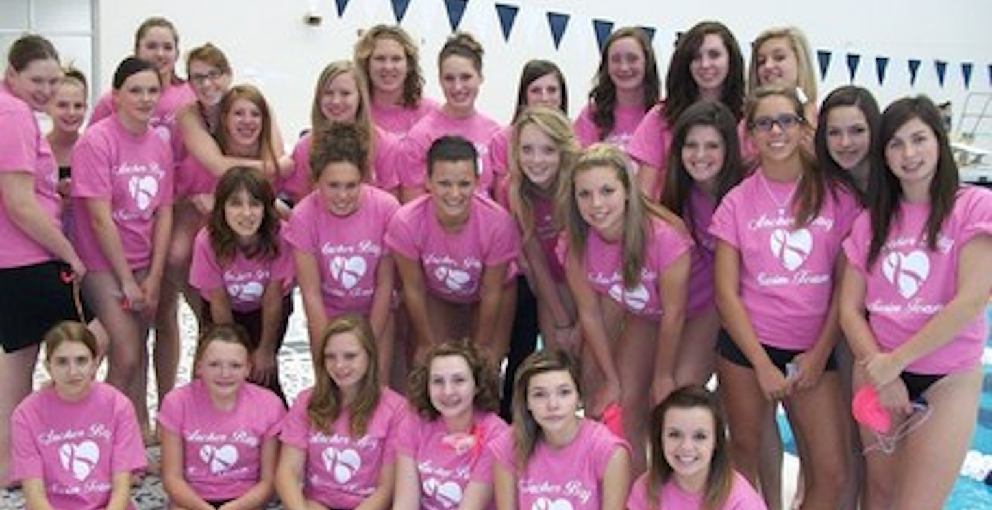 Swim For A Cure T-Shirt Photo