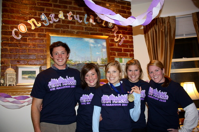 Team Massie: Nyc Marathon 2010 T-Shirt Photo