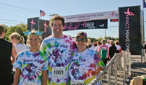 Team Psa At Race For The Cure T-Shirt Photo