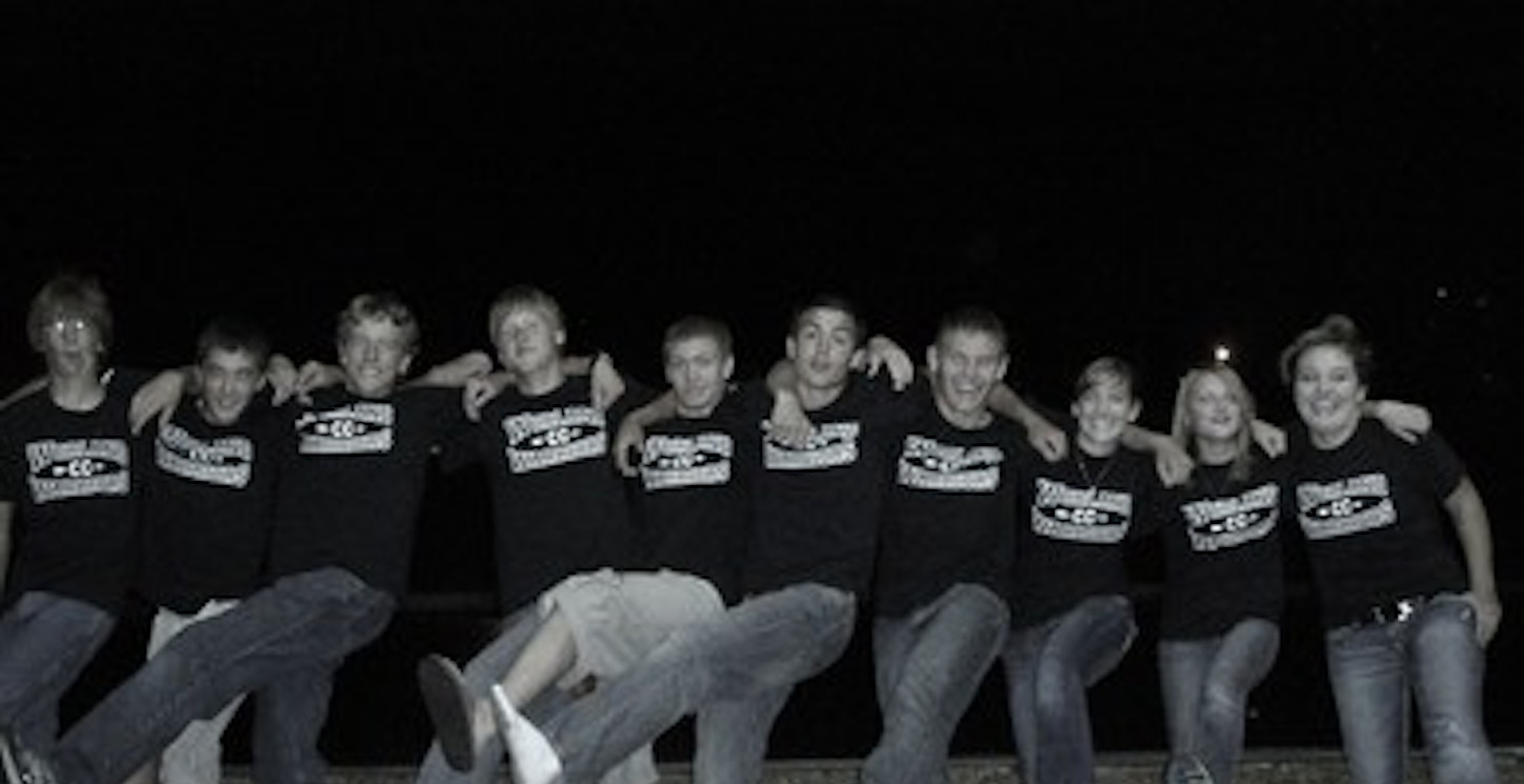 Our 2010 Cross Country Team T-Shirt Photo