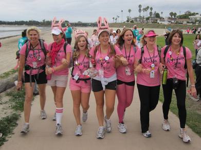 Adventure Girlz At San Diego 3 Day Walk T-Shirt Photo