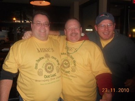 Mike Mahoney "Southie" Pub Crawl T-Shirt Photo