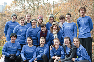 Charity: Water Run In Central Park T-Shirt Photo