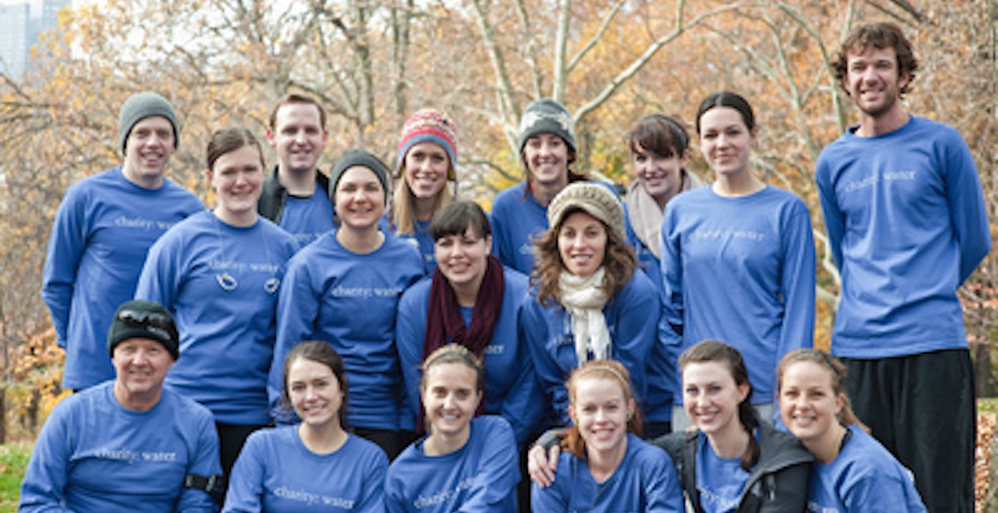 Charity: Water Run In Central Park T-Shirt Photo