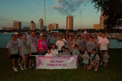 Race For The Cure Team Photo T-Shirt Photo