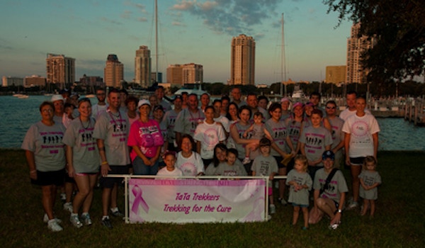 Race For The Cure Team Photo T-Shirt Photo