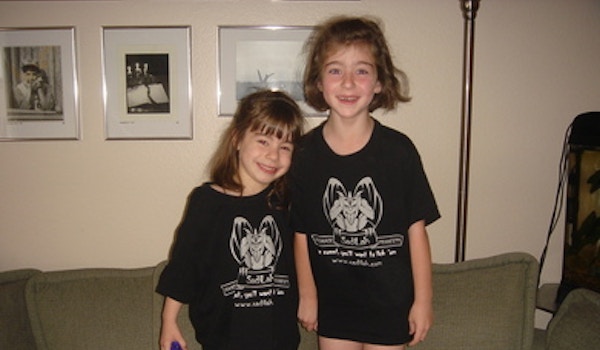 Picture of My Two Biggest Fans!!! Custom T-Shirt Design My Two Biggest Fans!!! T-Shirt Photo
