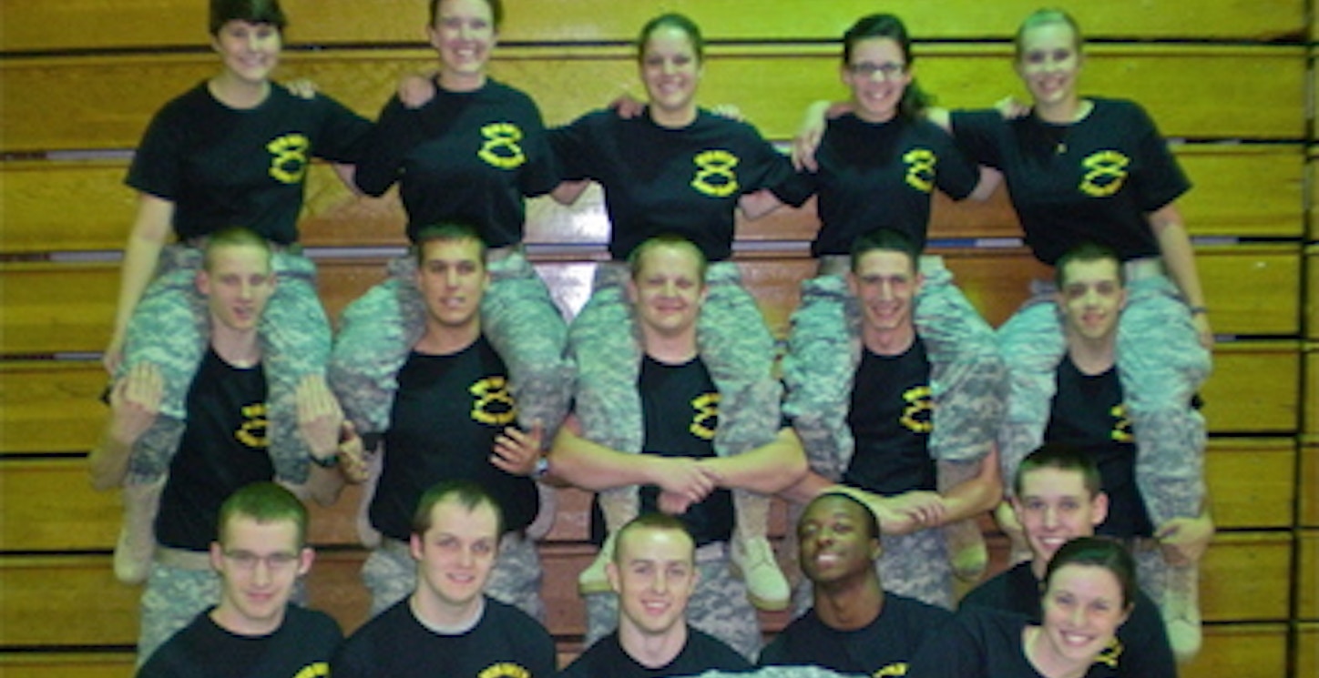 Wiu Army Rotc Color Guard T-Shirt Photo