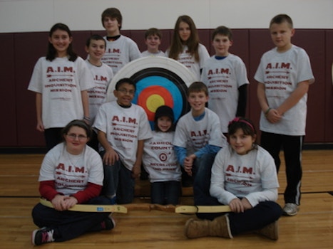 We May Look Calm Here But We Are Archery Maniacs! T-Shirt Photo