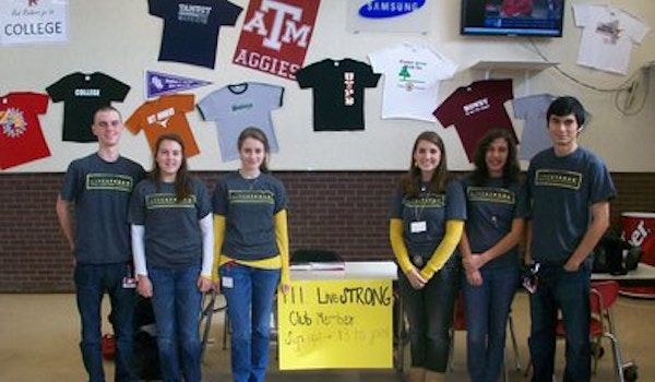 Rel Live Strong Club Officers T-Shirt Photo