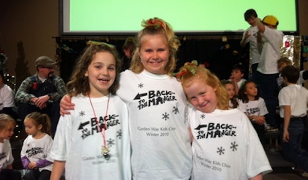 Kids Choir Girls T-Shirt Photo