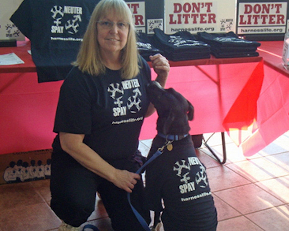 Lola (Pup) Says "Be Part Of The Solution: Spay & Neuter!" T-Shirt Photo