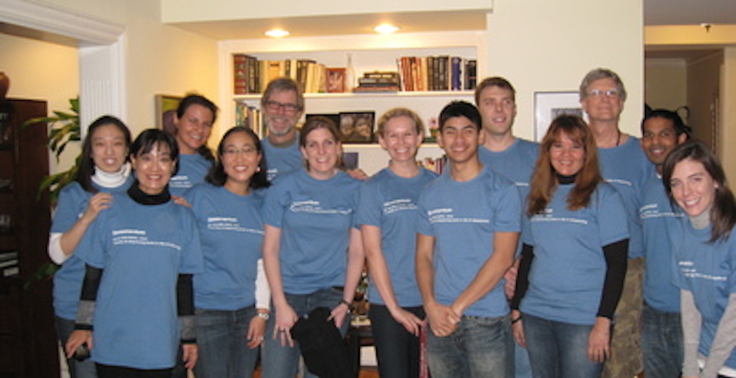 Nelson Lab Holiday Party T-Shirt Photo