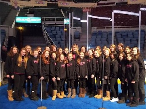 The Bonnettes On The Ice At Nassau Coliseum! T-Shirt Photo