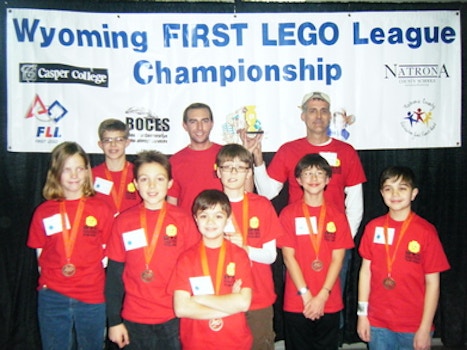 Cheyenne's First Lego Team Wins 2nd Place! T-Shirt Photo