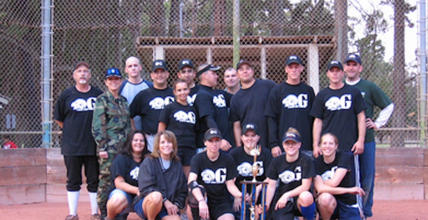 2006 Vandenberg Afb Coed Softball Champions! T-Shirt Photo