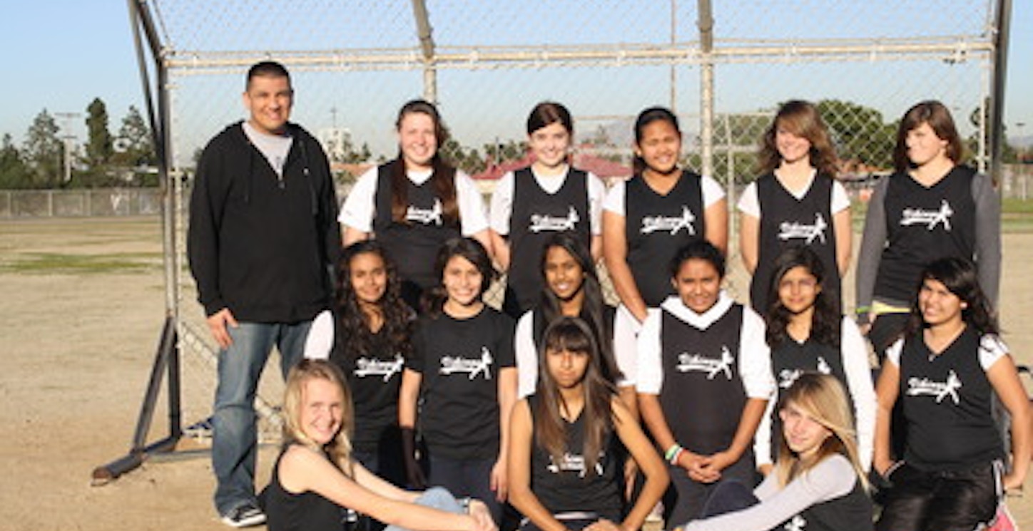 Mar Vista Middle Girls Softball Team T-Shirt Photo